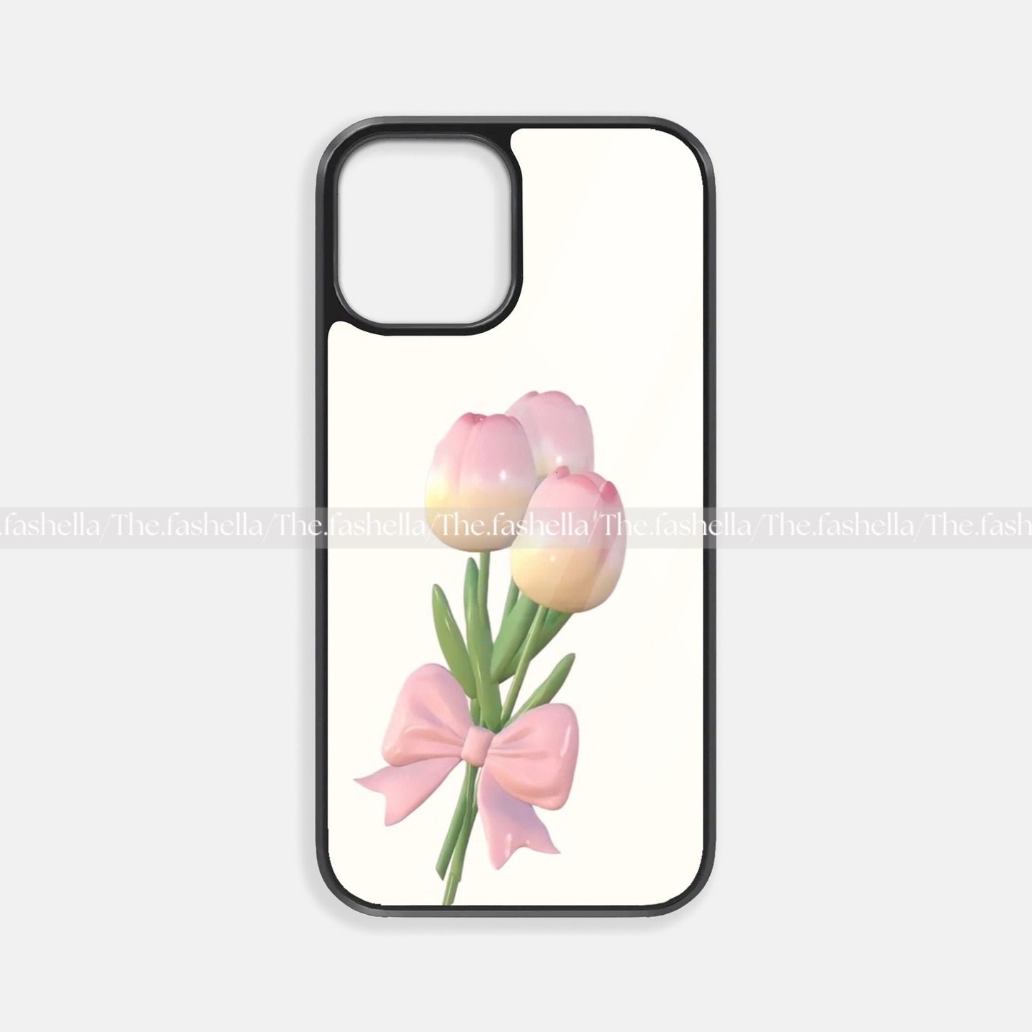 Cutest tulip bow glass case