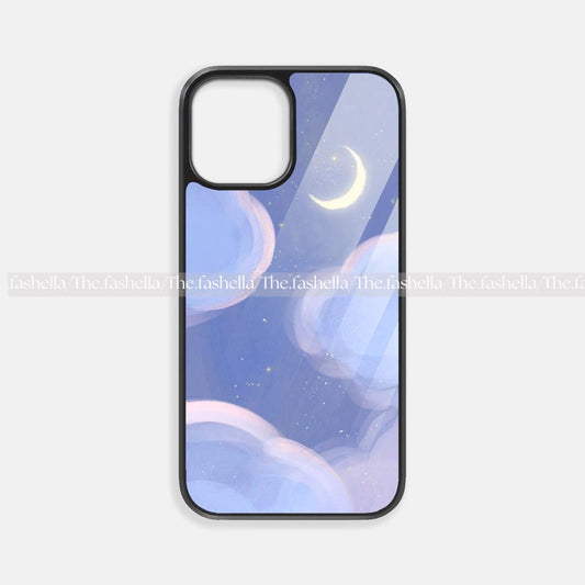 Aesthetic moon  premium glossy phone case