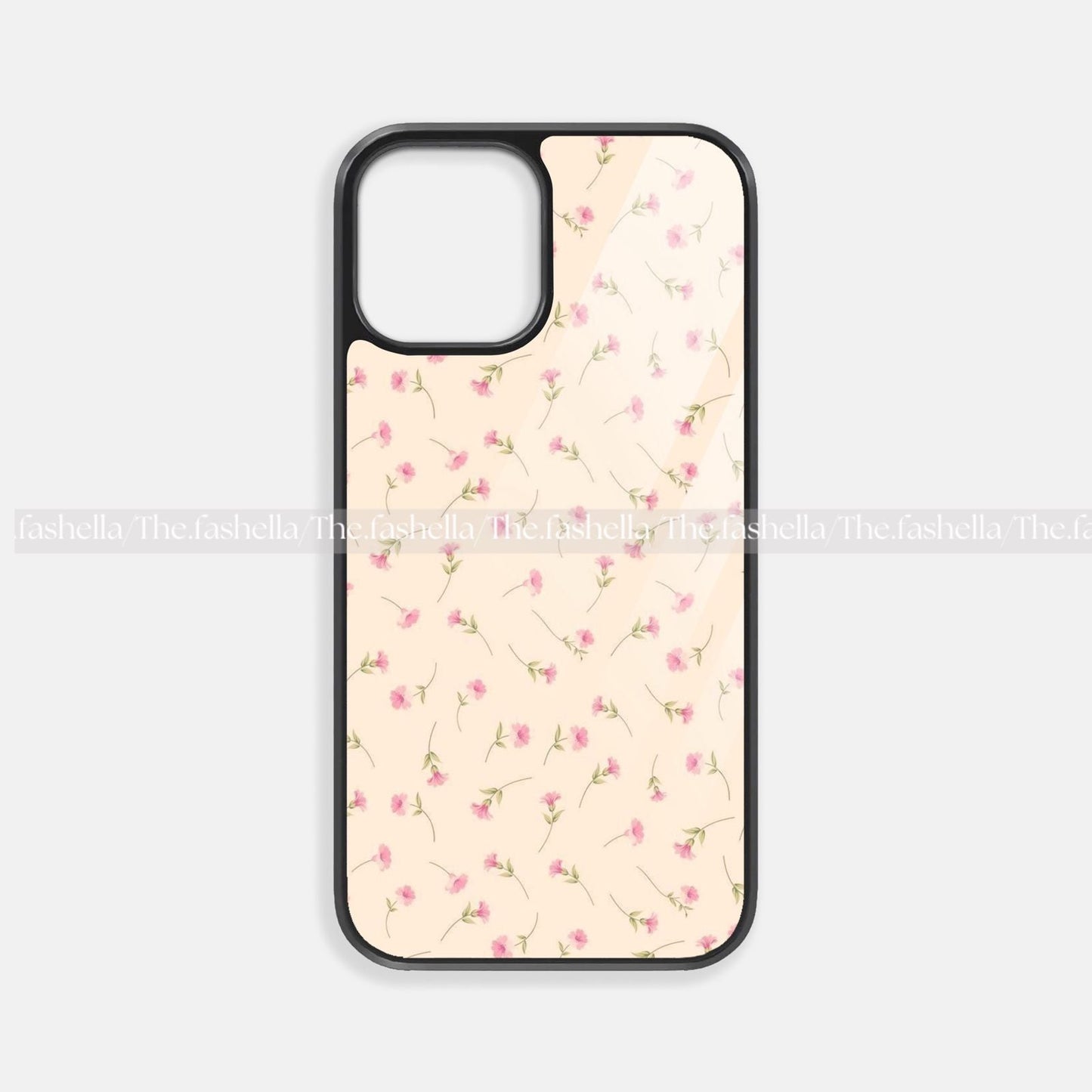 Minimal cute flower  premium glossy phone case