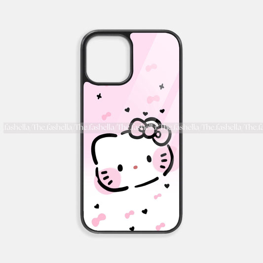 Hello kitty cute  premium glossy phone case
