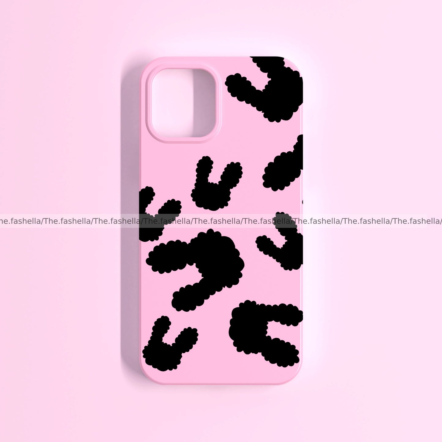 Pink & black bunnies case