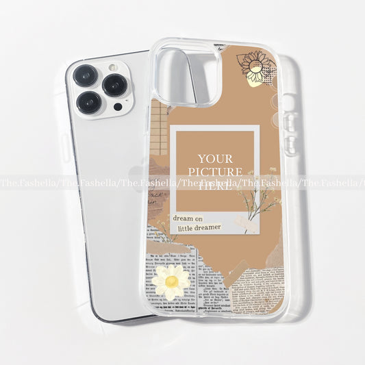 pretty customised photo transparent case