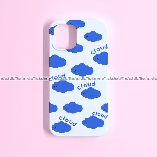 Aesthetic cloud written case