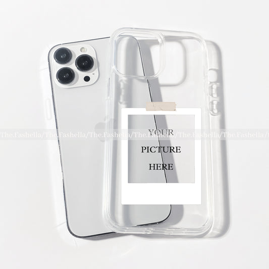 Customised polaroid clear case