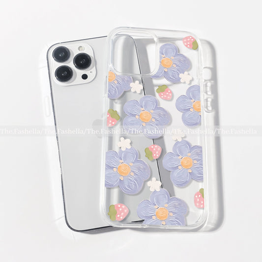 Aesthetic Lilac Flower Case