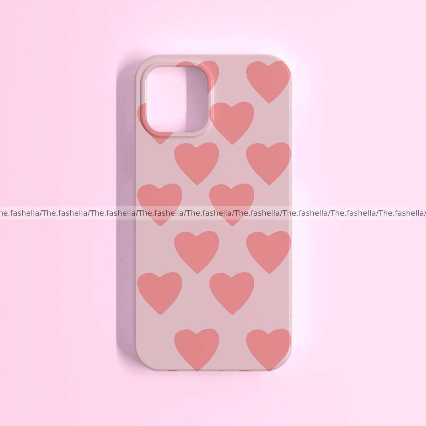 Pretty hearts pink case