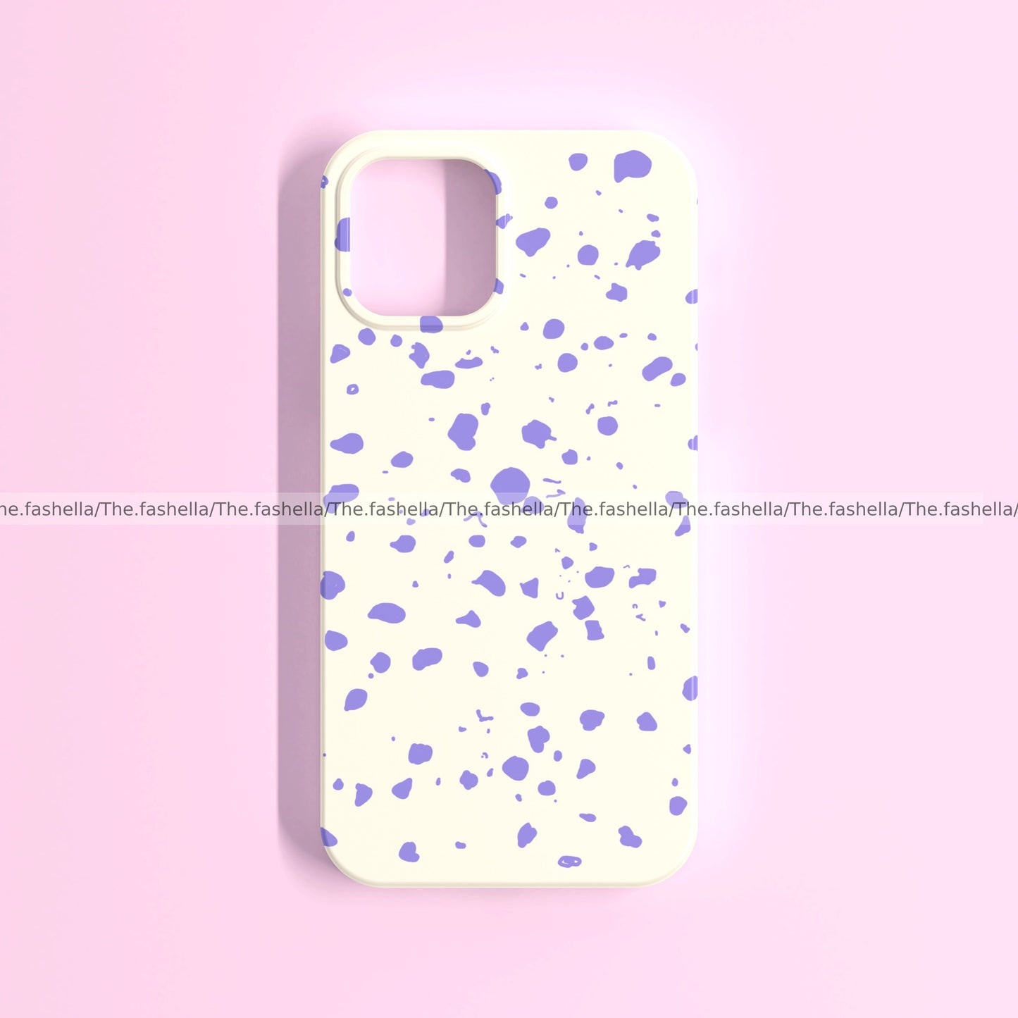 Stunning purple dots case