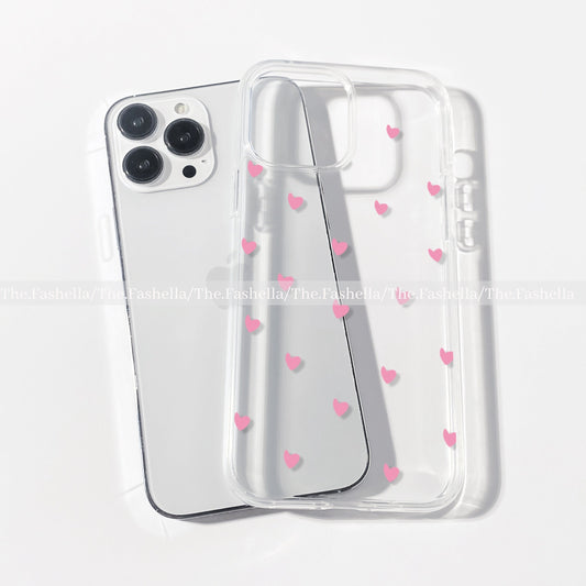 Mini pink heart case