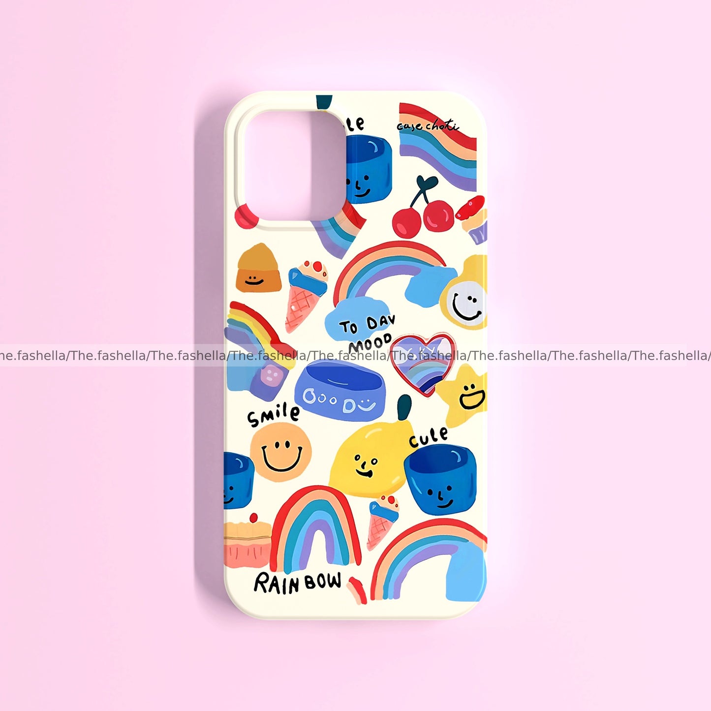 Artistic sticker case